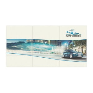 Porte-carte grise pvc mat (+Sérigraphie GO41) 8