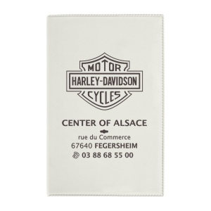 Porte-carte grise pvc mat (+Sérigraphie GO31) 4