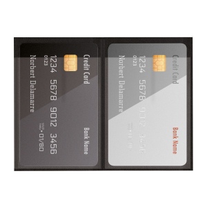 Etui 2 cartes pvc imit° cuir (+Quadri numérique QV31) 4