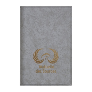 Etui 2 cartes pvc gomme marbre (+Sérigraphie GO61) 8