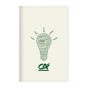 Etui 2 cartes pvc mat (+Sérigraphie GO61) 5