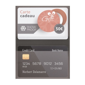 Etui 2 cartes pvc imit° cuir (+Quadri numérique QV31) 4