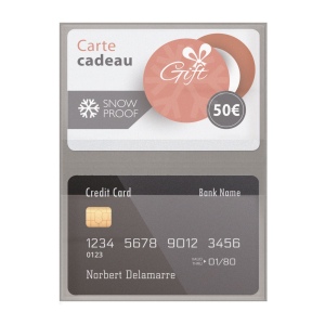 Etui 2 cartes pvc gomme marbre (+Quadri numérique QV11) 4