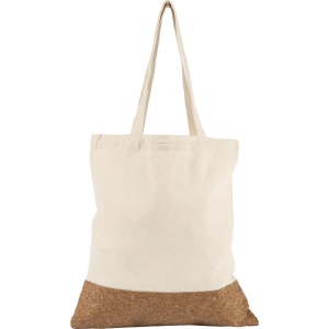 Sac shopping en coton et liège Dalia 2