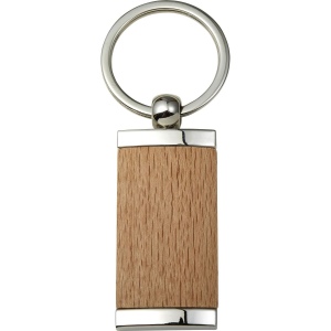 Porte-clés en bois et métal Jennie 2