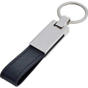 Porte-clés en métal et PU Keon 4