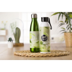 Gourde simple paroi de 650 ml en acier inoxydable Sumatra 24