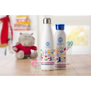 Gourde simple paroi de 650 ml en acier inoxydable Sumatra 26