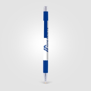 Stylo Astaire chrome avec grip coloré (+SimpliColour)