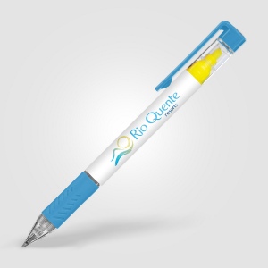 Stylo surligneur Bergman avec grip colouré (+SimpliColour) 2