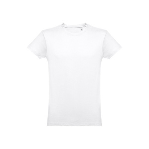 THC LUANDA WH. T-shirt homme en coton tubulaire. Couleur blanche 2