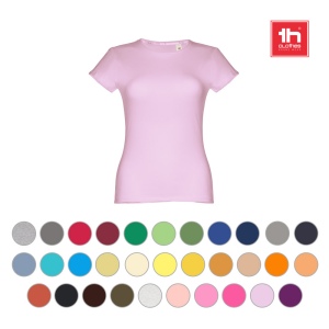 THC SOFIA. T-shirt ceinturé en coton pour femme 34