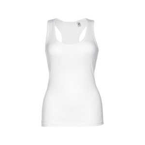 THC TIRANA WH. T-shirt sans manches en coton pour femme. Couleur blanche 4