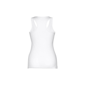 THC TIRANA WH. T-shirt sans manches en coton pour femme. Couleur blanche 5