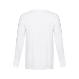 THC BUCHAREST WH. T-shirt en coton à manches longues pour hommes 4