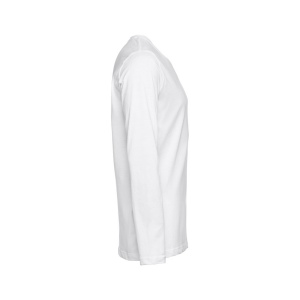 THC BUCHAREST WH. T-shirt en coton à manches longues pour hommes 5