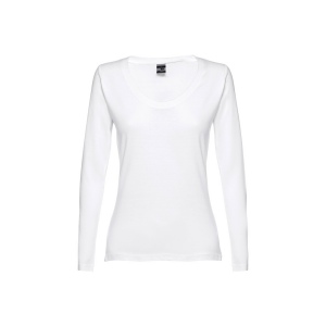 THC BUCHAREST WOMEN WH. T-shirt à manches longues ceinturé pour femmes 3