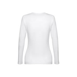 THC BUCHAREST WOMEN WH. T-shirt à manches longues ceinturé pour femmes 4