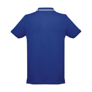 THC ROME. Polo bicolore en coton pour hommes 20