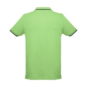 THC ROME. Polo bicolore en coton pour hommes 22