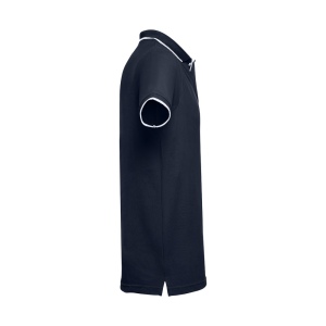 THC ROME. Polo bicolore en coton pour hommes 27