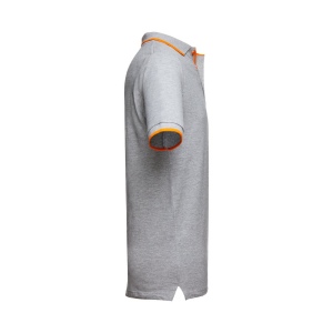 THC ROME. Polo bicolore en coton pour hommes 30