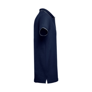 THC ROME. Polo bicolore en coton pour hommes 15