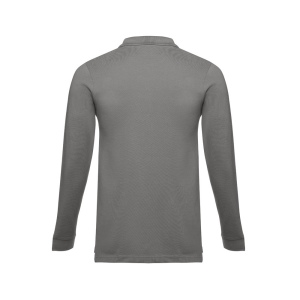 THC BERN. Polo à manches longues en coton cardé pour hommes 27