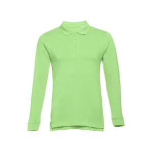THC BERN. Polo à manches longues en coton cardé pour hommes 35