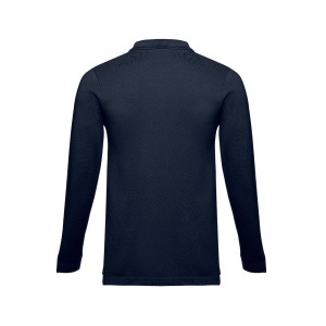 THC BERN. Polo à manches longues en coton cardé pour hommes 18