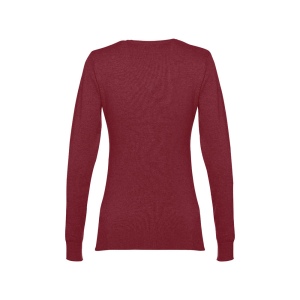 THC MILAN WOMEN. Pull à col V pour femmes en coton et polyamide 9