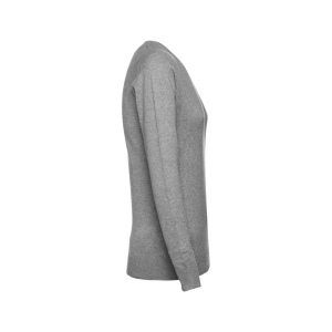 THC MILAN WOMEN. Pull à col V pour femmes en coton et polyamide 14