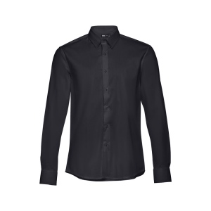 THC PARIS. Chemise en popeline à manches longues pour hommes 7