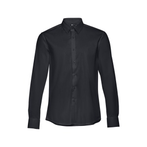 THC PARIS. Chemise en popeline à manches longues pour hommes 2