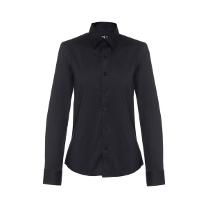 THC PARIS WOMEN. Chemise en popeline à manches longues pour femmes 6