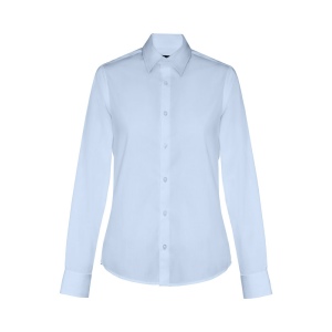THC PARIS WOMEN. Chemise en popeline à manches longues pour femmes 5