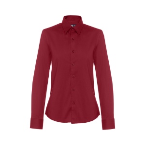 THC PARIS WOMEN. Chemise en popeline à manches longues pour femmes 4