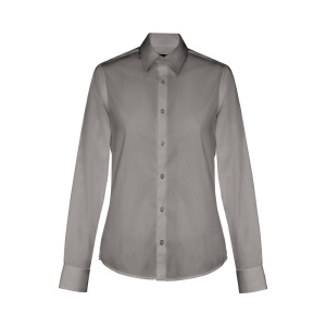 THC PARIS WOMEN. Chemise en popeline à manches longues pour femmes 3