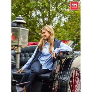 THC TOKYO WOMEN. Chemise oxford à manches longues pour femmes