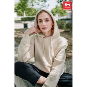 THC PHOENIX. Sweat (unisexe) avec capuche en coton et polyester