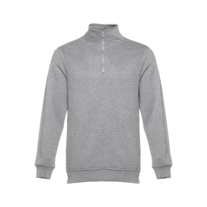 THC BUDAPEST. Sweat-shirt col zippé unisexe 24