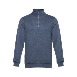 THC BUDAPEST. Sweat-shirt col zippé unisexe 27