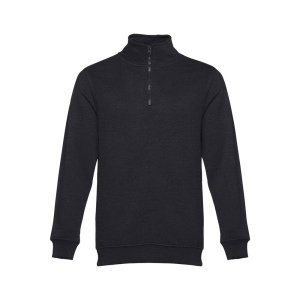 THC BUDAPEST. Sweat-shirt col zippé unisexe 11