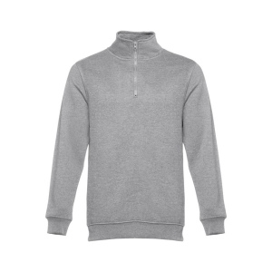 THC BUDAPEST. Sweat-shirt col zippé unisexe 7