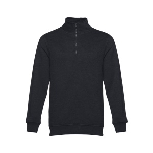 THC BUDAPEST. Sweat-shirt col zippé unisexe 2