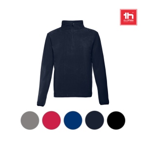 THC VIENNA. Pull polaire col zippé unisexe 8
