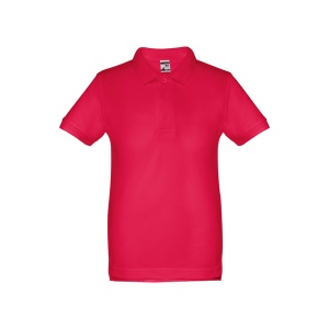 THC ADAM KIDS. Polo à manches courtes en coton pour enfants (unisexe) 4