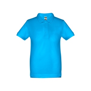 THC ADAM KIDS. Polo à manches courtes en coton pour enfants (unisexe) 9