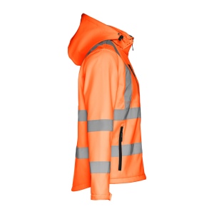 THC ZAGREB WORK. Veste softshell haute visibilité (unisexe) 11