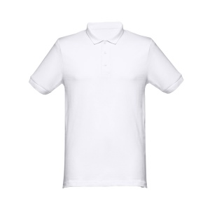 THC MONACO WH. Polo manches courtes pour homme en coton cardé 3